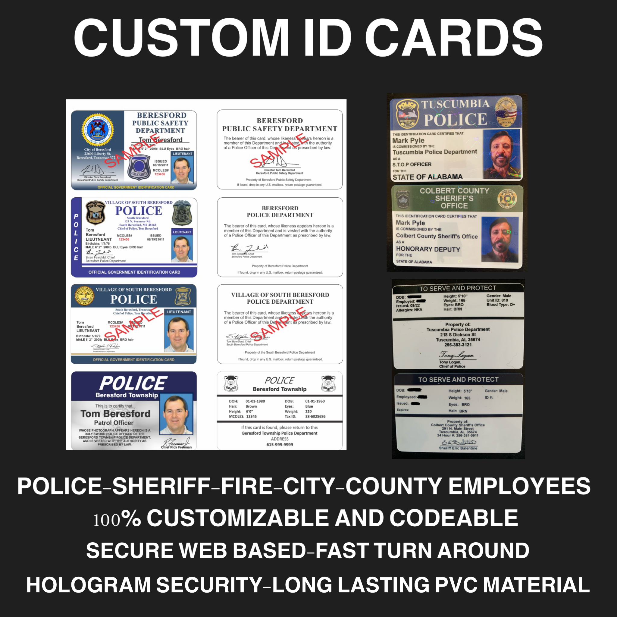 Custom ID Cards